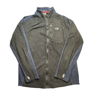 The North Face Jacket Mens XL Black Fleece Full Zip Outdoor Hiking Warm